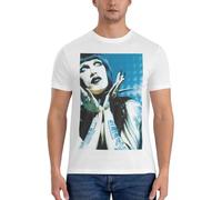 jujiabao Pete-Burns-T-Shirt-Anime-Clothes-Mens-Graphic-t-Shirts-Hip-hop-Mens-Graphic-t White 3XL