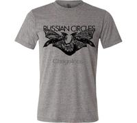 jujiabao Russian-Circles-Bats-T-Shirt Grey L