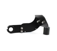 JUJIKCLPF For Harley Softail Fat Boy Breakout Dyna Street Bob 2018-2022 Rear Side Mount License Plate Holder Sidesway Bracket Motorbike Registration Plate Holder