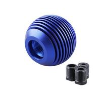 Jujlwm Car Universal Gear Shift Knob Lever Shifter Handle Aluminum Head Accessories Gear Shift Lever Knob(Blue)