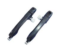 Jujlwm Door Handle Driver for CR-V for CRV 2002-2006 Black Smooth Front Left Right Surface Replacement Car Part Exterior Door Handle Car Exterior Handles(Left and Right 2pcs)