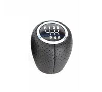 Jujlwm for Chevrolet for Cruze 2008-2012 Hole Leather 56 Speed MT Gear Shift Knob Gearshift Manual Car Shifter Lever Stick Arm Pen Ball Gear Shift Lever Knob(6-Speed)
