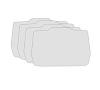 Jujlwm Instrument Screen Protector For Tiger 1200 2022+ Motorcycle Anti Glare Screen Protector Dashboard Instrument Protection Film Dashboard film(4SET)