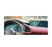 Jujlwm Navigation Screen Protector For Mazda 3 For Axela 2019-2024 Tempered Glass Film Protector Car Center Console GPS Navigation Screen Dashboard Protective Display Navi Protective Film(1 Set)