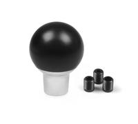 Jujlwm Universal 65MM Gear Shift Knob Plastic Shifter Lever Round Ball Shape for Manual Transmission Gear Shift Lever Knob(Black)