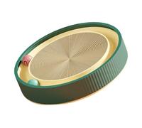 JUJNE Round Cat Scratching Board Cat Scratching Nails Sharpening Scraper with Ball Multifunctional Toy for Cats Can Replace Nest