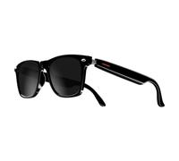 JUJNE Wireless Bluetooth 5.0 Glasses with Headphones Hands-Free Calling Music Photograph Black C PC+CTA+TR90+Nylon 1Set, 500446383A3