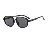 JUJNTNT Classic Double Bridge Sunglasses for Men Women Lightweight Frame Tinted Lens Eyewear with Durable Hinge Integrated