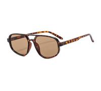 JUJNTNT Classic Double Bridge Sunglasses for Men Women Lightweight Frame Tinted Lens Eyewear with Durable Hinge Integrated