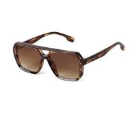 JUJNTNT Flat Top Square Sunglasses for Men Women Oversized Thick Frame Eyewear with Double Bridge Design Retro Geometric Ti