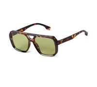 JUJNTNT Flat Top Square Sunglasses for Men Women Oversized Thick Frame Eyewear with Double Bridge Design Retro Geometric Ti