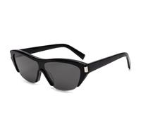 JUJNTNT Futuristic Oversized Shield Sunglasses for Women Men Retro Cat Eye Style Half Frame Sun Glasses with Stylish Silver Rivets UV400 Protection Outdoor Eyewear,C1,One size