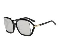 JUJNTNT Oversized Square Sunglasses for Women Retro Bold Thick Frame Fashion Sun Glasses UV400 Protection Chic Eyewear with