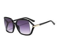 JUJNTNT Oversized Square Sunglasses for Women Retro Bold Thick Frame Fashion Sun Glasses UV400 Protection Chic Eyewear with