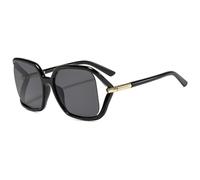 JUJNTNT Oversized Square Sunglasses for Women Retro Bold Thick Frame Fashion Sun Glasses UV400 Protection Chic Eyewear with