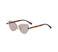 JUJNTNT Women's Rimless Cat Eye Sunglasses - Metal Hinge PC Temple Gradient UV400 Lens Lightweight Eyewear for Fashion Outdoor,C7,One size