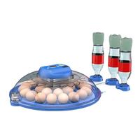 JUJOJB 12 Egg Incubators for Hatching Eggs, Egg Incubator with Temperature and Humidity Control, Egg Candler, Automatic Egg Turner, Clear Window Incubator for Chicks Duck Quail Eggs