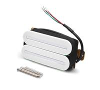 JUJUFREE Double Coil Electric Guitar Pickup Humbucker Neck Pickup Electric Guitar Neck Pickup Metal Texture for Electric Guitar