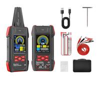 JUJUFREE Multifunctional Cable Wire Locator with Digital Multimeter Automatic Identification Data Storage Large Color Display