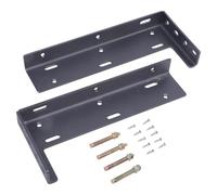 JUJUFREE Wall Shelf Bracket Heavy Duty Metal Shelves Brackets Suspended Tripod Shelf Thicked Invisible L Brackets Enduring