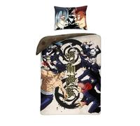 Jujutsu Kaisen Anime Bed Linen 140 x 200 cm + 65 x 65 cm Pillowcase Microfibre Set