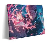 Jujutsu Kaisen Anime Ryomen Sukuna Art Series Poster Decorative Painting Canvas Wall Art Living Room Poster Bedroom Painting, Wall Art Picture Print Modern Family Room Decor 20 x 30 Inches (50 x 75 cm