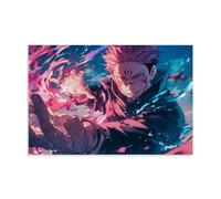 Jujutsu Kaisen Anime Ryomen Sukuna Art Series Poster Decorative Painting Canvas Wall Art Living Room Poster Bedroom Painting, Wall Art Picture Print Modern Family Room Decor 20 x 30 Inches (50 x 75 cm