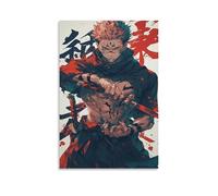 Jujutsu Kaisen Anime Ryomen Sukuna Classic Character Poster Decorative Painting Canvas Wall Art Living Room Poster Bedroom Painting Wall Art Picture Print Modern Family Room Decor 20 x 30 Inches (50 x