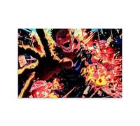 Jujutsu Kaisen Anime Ryomen Sukuna Personality Poster Decorative Painting Canvas Wall Art Living Room Poster Bedroom Painting Wall Art Picture Print Modern Family Room Decor 16 x 24 Inches (40 x 60 cm