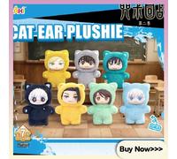 Jujutsu Kaisen Battle V2 Cat Paradise Party Series Blind Box Cute Plush Doll Pendant Anime Periphery Surprise Mystery Box Gift Randomly 1