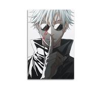 Jujutsu Kaisen Gojo Satoru Anime Poster7 Poster Decorative Painting Canvas Wall Posters And Art Picture Print Modern Family Bedroom Decor Posters 08x12inch(20x30cm)