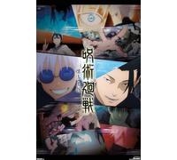 Jujutsu Kaisen: Hidden Inventory/Premature Death - Wall Poster for Group One, 34L " x 22.4W", Unframed Version