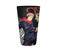 ABYSTYLE Jujutsu Kaisen Itadori vs Sukuna XXL Glass - Official Product - 400 ml - High Quality Printing