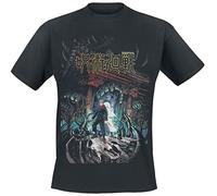 Jujutsu Kaisen Poster Men's Short-Sleeved T-Shirt Regular/Regular Fit Black, Black, XXL