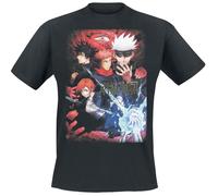 JUJUTSU KAISEN - POWER - Front Print T-Shirt Black Spiral Black XXL