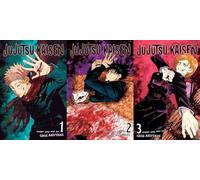 Jujutsu Kaisen VOLS 1-3 by Gege Akutami, 3 book set