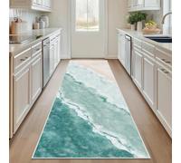 JUKAMO Beach Pattern 3x4ft Runner Rug Non Slip