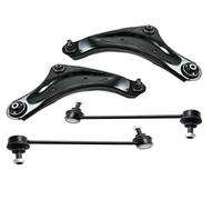 Juke (2010-2020) - Front Lower Wishbone Arm + Front Stabiliser Drop Links (Left + Right)