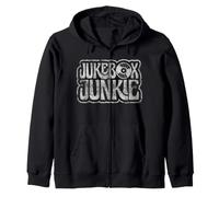 Jukebox Junkie Jukebox Collector Music Zip Hoodie