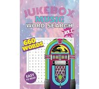 Jukebox Music Word Search Puzzle Book: Word Searches with Easy to Read Prints about Music, Hits, Instruments and more - 6x9 inches, 110 Pages, 50+ ... Gift for Vacations, Holidays or just to Relax