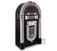 Jukebox Vinyl Record Player & Sound System Brown