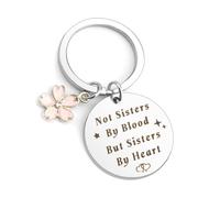 Jukeios Sister Gifts,Gifts for Sister,Sister Christmas Gifts,Sister Gifts from Sister,Big Sister Gifts Keyring,Presents for Sister,Soul Sister Gifts,Gift for Sister Birthday Gifts,Funny Sister Gifts