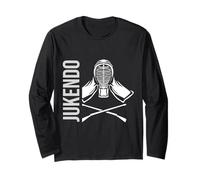 Jukendo Japanese Bayonet Fighter Budo Long Sleeve T-Shirt