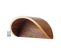Jukeoiu Cowboy Hat Holder, Wooden Cowboy Hat Wall Mount, Stand for the Wall, Can Maintain the Shape of the Hat, Western Hat Display for Fedoras
