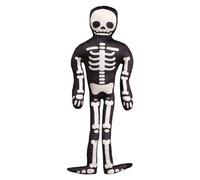 Jukeoiu Skeleton Cuddly Toy, Skull Cushion, Halloween Skull Plush Toy, Soft Skeleton Plush Toy, Plush Dolls, Decorative Cushion for Living Room, Bedroom, 15.75 Inches