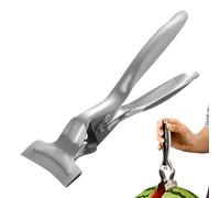Jukeoiu Watermelon Opener, Stainless Steel Durian Opener, Quick Peel Cutting Clip Rustproof for Dinner, Breakfast, Picnic, Barbecue, Camping, Party, Home, Watermelon Practical