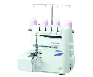 Juki MO-1000 Overlocker with Automatic Threading and Needles, Metal, White, 33 x 28 x 31 cm