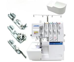 JUKI MO-114DN 100V Serger Overlock Sewing Machine 3 Attachments DVD Set