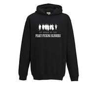 Juko by Order of The Peaky Fucking Blinders Rude Shelby Brothers 1353 Hoodie. Black, Medium