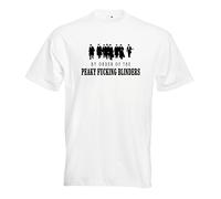 Juko by Order of The Peaky Fucking Blinders Rude Shelby Brothers 1353 T Shirt. White, X-Large